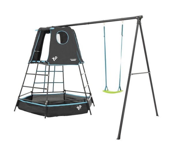 TP Toys Klettergerüst Move Schwarz, 119x350x203 cm, TP870S1