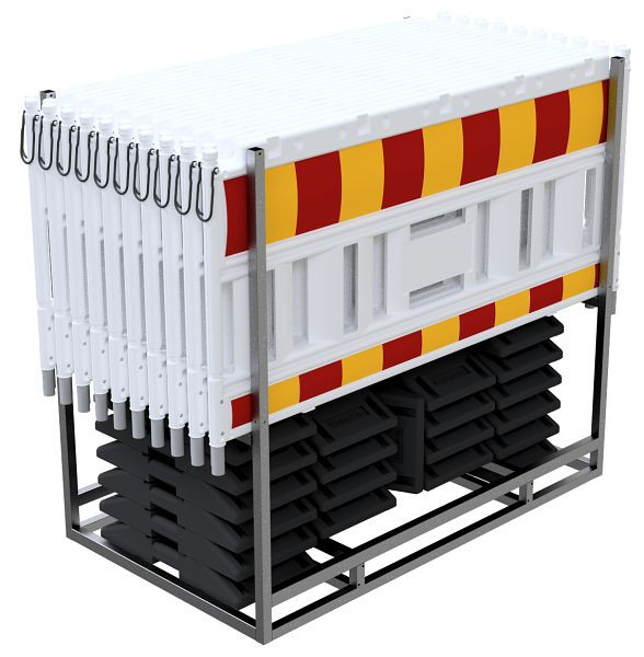 Schake Absperrschrankengitter SET 3, 20x Absperrschrankengitter NOX, ohne Lampenadapter, 33420KSK-SET3