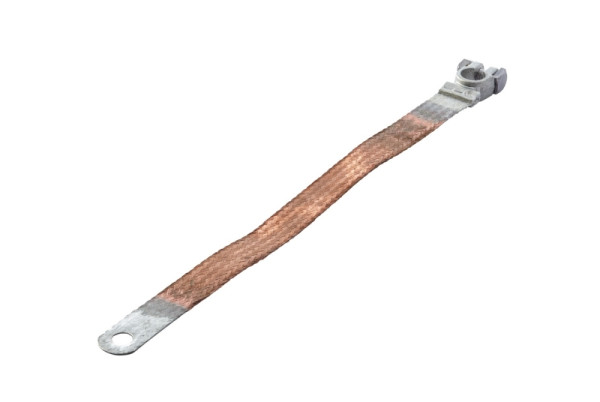 HELLA Masseband, 12/24V, 80A, Batteriepol-Ø: 15.9mm, Länge: 350mm, Querschnitt [mm²]: 21mm², 8KX 719 756-001