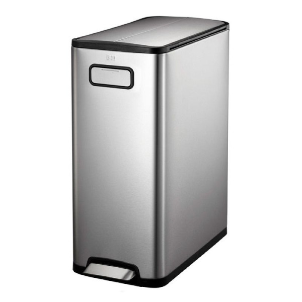 STEIN HGS Ecofly Treteimer, 45 Liter, Edelstahl, matt, 83992.0003