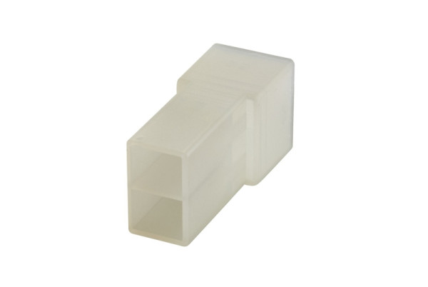 HELLA Steckgehäuse, 2-polig, Stecker: Flachstecker/Parallelverbinder, 8JD 008 152-011