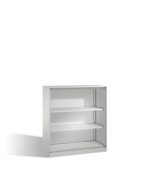 C+P Büroregal Asisto, H1310xB1200xT435mm, Farbe: Lichtgrau, 3 OH, 140031-000 S10001