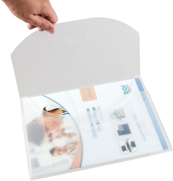 Eichner PP-Sammeltaschen, Transparent, Format: DIN A4, VE: 20 Stück, 9038-00737