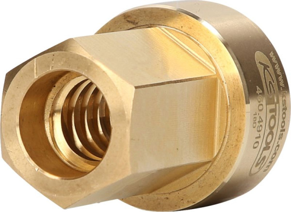 KS Tools Messingmutter, Spezial-Werkzeugstahl, 460.4910