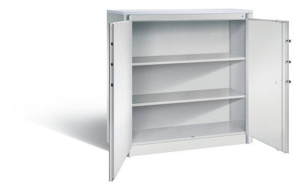 C+P Feuerschutzschrank Certos, H1226xB1200xT500mm, Farbe: Lichtgrau, Klinkengriff, 3 OH, 1181-00 S10002