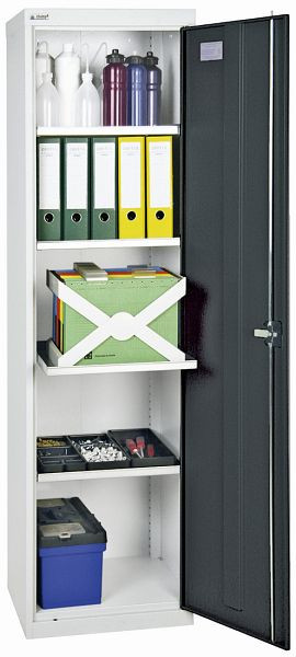 stumpf TM Werkzeug- und Materialschrank 3000, RAL 7035/7016, 4 Wannen, 500mm Breit, 3005071
