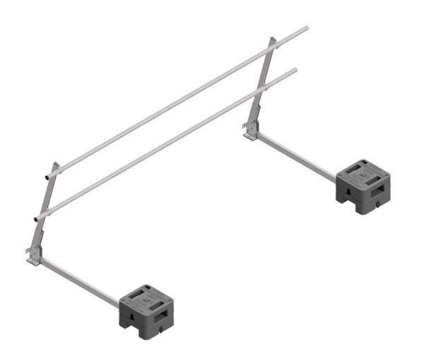 HYMER HYGHTS Geländersystem, Flex, EN 13374 A, mit langem Ausleger, 3 Laufmeter, 30512403