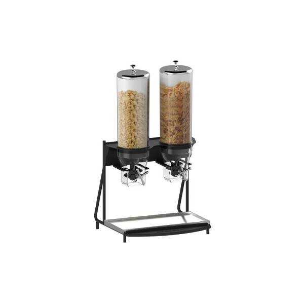 Casselin 2-Röhren-Getreidespender Large, Epoxidlackierte Metallstruktur, CDCL2