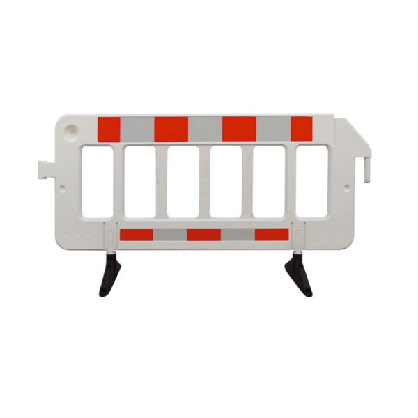Stein HGS Absperrgitter -Stop-, mit Folie RA2 (Typ2)/ rot-weiß, 33320kdrf2