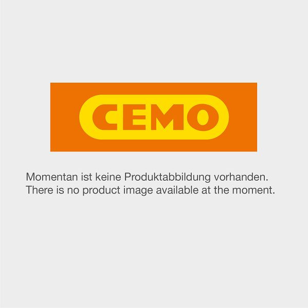 Cemo DT-Mobil Easy 210 Liter mit CAS Akku 4 Ah und Klappdeckel, 11601