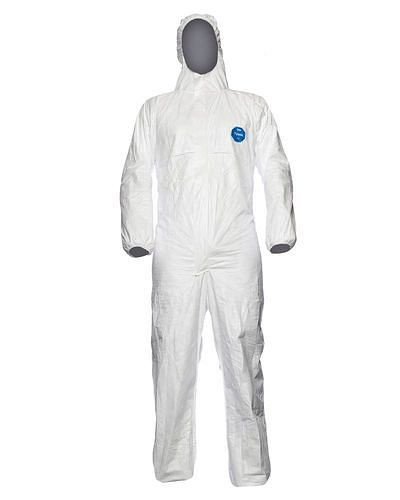 DuPont Chemikalienschutz-Overall Tyvek Classic Xpert, Kategorie III, Typ 5, 6, weiß, Gr. XXL, 129886