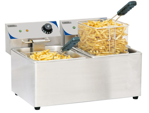 Casselin Fritteuse 2 x 8L, CFE82