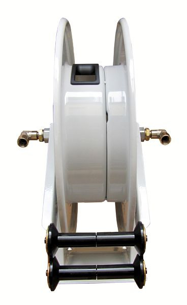 Ebinger Schlauchaufroller OSM 500, Max. 20bar/90°C, Max. 14m - 2x15mm AD Duo-Schlauch Dichtung Viton für Luft/Wasser, 1.500.1000
