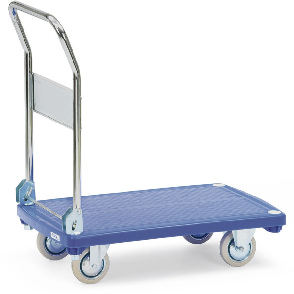 Fetra Kunststoffplattenwagen, Ladefläche 810 x 500 mm, 3130