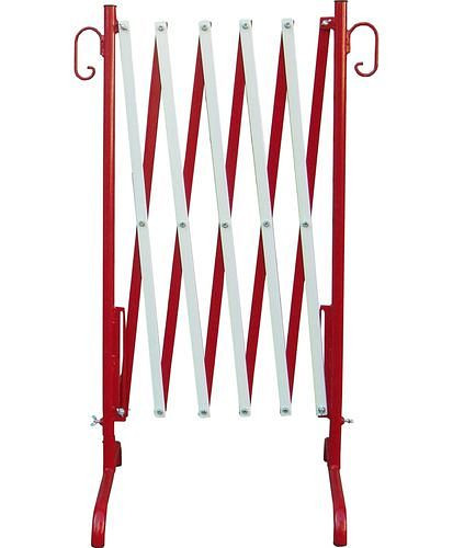 Schake Absperrschere rot/weiß, ausziehbar bis 3,50 m x 1,00 m, standfest, 286183