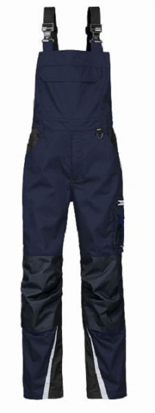 4PROTECT Latzhose IOWA, in der Farbe: navy/grau, in der Größe: 58, 3831-58