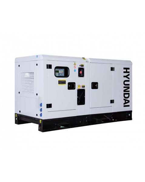 HYUNDAI Diesel Generator DHY34KSE, Generator Max. Leistung: 34 kVA (400 V) / 28.0 kW (230 V), DHY34KSE