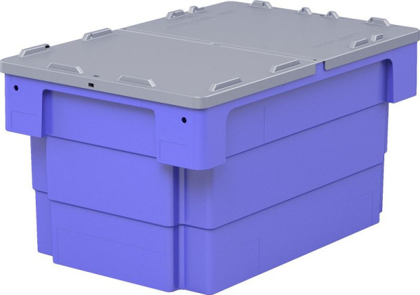 BITO Stülpdeckel DSBS64-F 600x400 grau, faltbar, 51030, 4250692954723