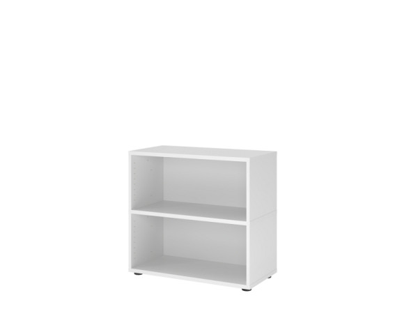 Hammerbacher Regal, 2OH, weiß, 80 x 40 x 74,6cm, VFW28REKG/W