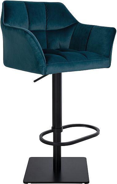 CLP Barhocker Damaso B Samt, grün, 321941, 4251756488239