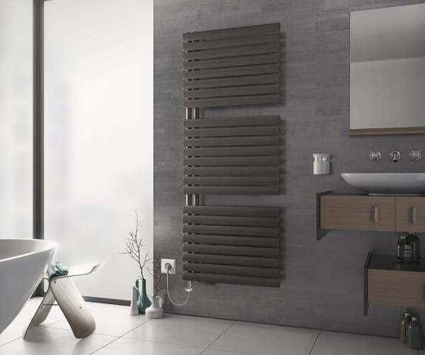 Ximax Elektrischer Handtuchwärmer Fortuna-Open 1802 mm x 600 mm 900 Watt Typ 4 Anthrazit RAL 7016, 10787