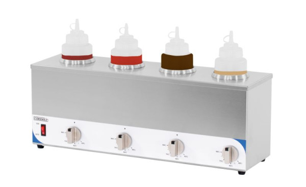 Casselin Saucenwärmer 4-fach, Gehäuse aus Edelstahl, CCS4, 3611630074704