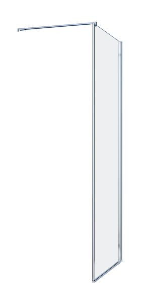 Sanotechnik Fixglas 90x195cm ELITE CHROM, F90N, 9002827050436