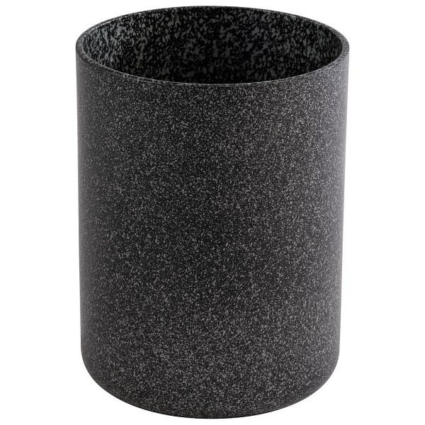 APS Dressingtop/ Flaschenkühler in schwarz/silber, Ø 11,5 cm, Höhe: 15 cm, Aluminium, antihaftbeschichtet, 36140