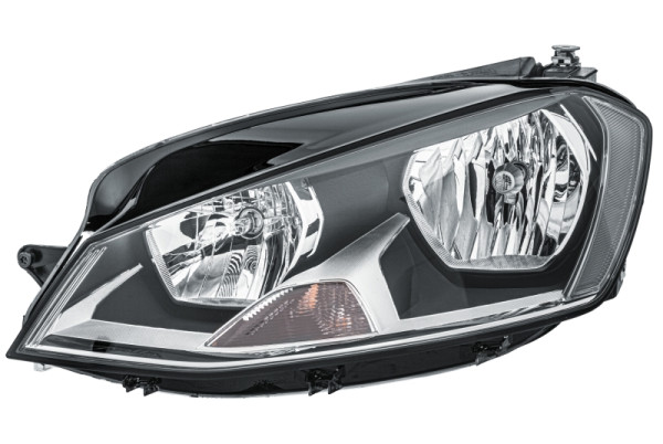 HELLA FF/Halogen-Hauptscheinwerfer, für u.a. VW Golf VII (5G1, BQ1, BE1, BE2), ECE, für Rechtsverkehr, links, 1EL 011 956-411