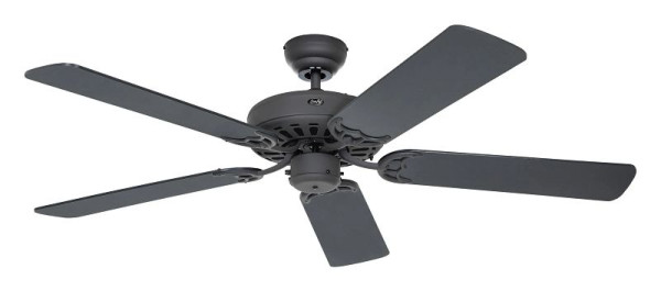CasaFan Deckenventilator Classic Royal 132 Lack graphit-Lack graphit/matt schwarz, 513248