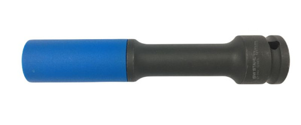 SW-Stahl Radmutterneinsatz, 1/2", 17 mm, lang, 07881L, 4033592040259