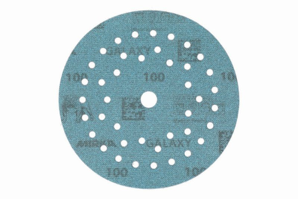 Mirka Schleifmittel GALAXY 125mm Grip Multifit, Körnung 100, VE: 50 Stück, FY6M205010