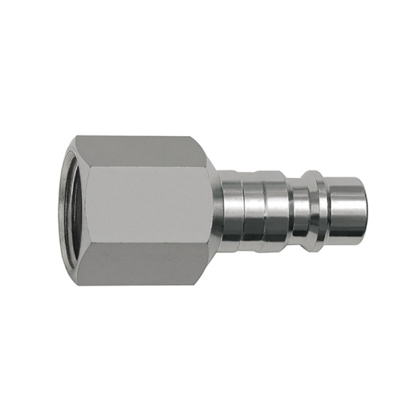 Riegler Nippel für Kupplungen NW 7,2, Stahl, NPT 1/4 IG, 141674