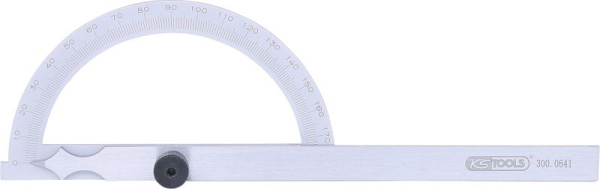KS Tools Winkelgradmesser mit offenen Bogen, 150mm, 300.0641