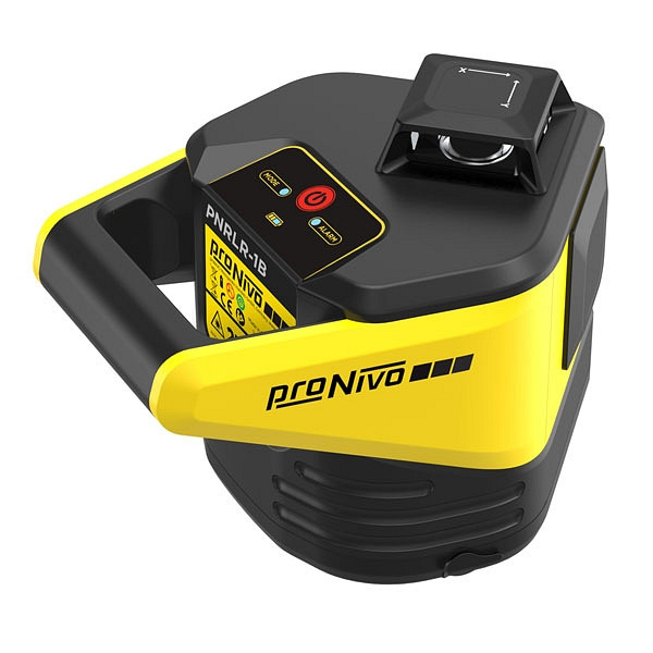 proNIVO Rotationslaser horizontal 1-Tasten-Bedienung, 205-PNRLR-1B