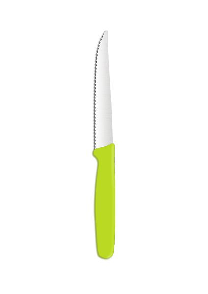 Hendi Tomatenmesser, LxBxH: 215x10x20 mm, grün, Edelstahl, 841600