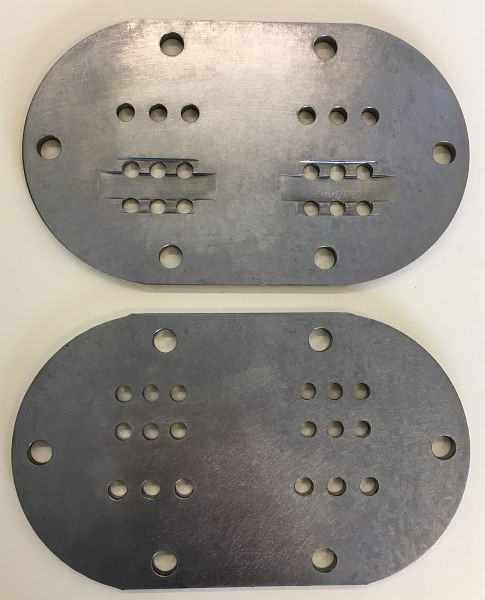 ELMAG Ventilplatte (2-teilig) für Pumpe K17, z.B. Silent 350, 9100577