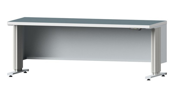 ANKE Werkbänke-Arbeitstisch LIFT, Modell 170, 2000 x 800 x 740-1140 mm, RAL 7035, UBP 40 mm, 405.302