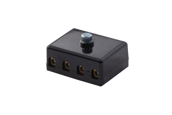 HELLA Sicherungsdose, 4-polig, 8A, schwarz, Stecker: Schraubkontakt, 8JD 002 294-201