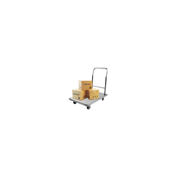 Casselin Plattformwagen, Rostfreier Stahl, Maximale Belastung: 180 Kg, CCP