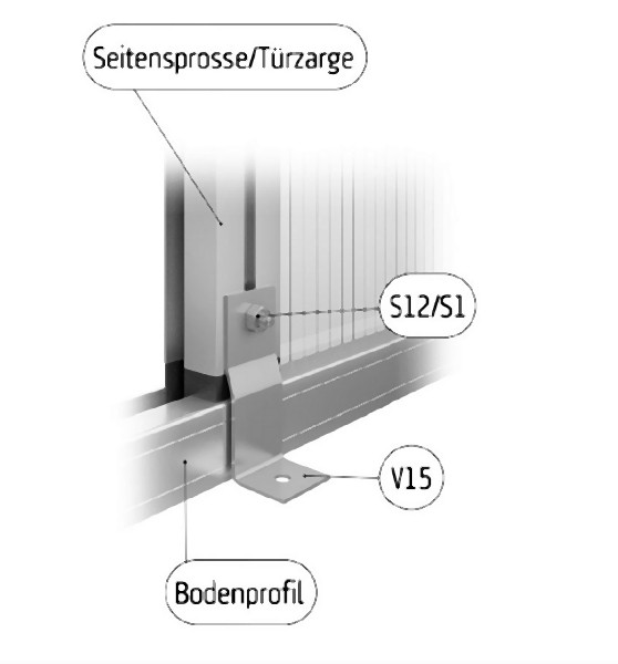 KGT Befestigungswinkel-Set, pressblank, 99990459