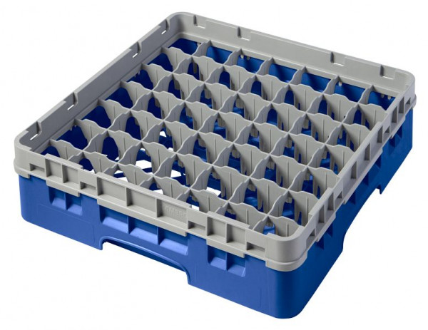 Cambro Spülkorb mit 49 Fächer Camrack® 9,2 cm Blau, 49S318168