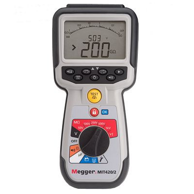 Megger MIT420/2 Isolationsprüfgerät, für Energieversorger, 1004-739