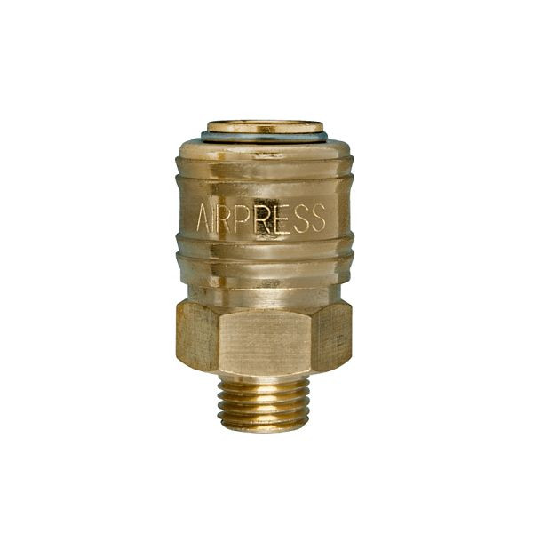 Airpress Druckluft Schnellkupplung 1/4" Außengewinde EURO, 4301505