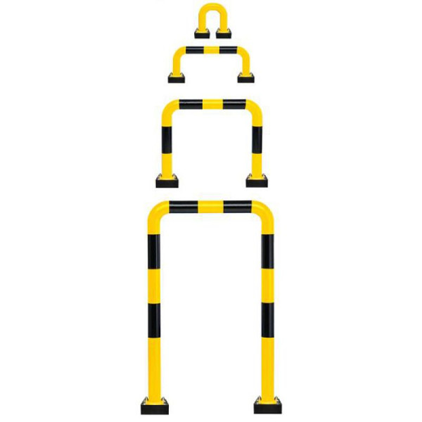 Stein HGS Schutzbügel -Mountain Swing-, 390x750mm /feuerverzinkt und beschichtet/, mit schwarzen Streifen, 25829