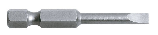 Kraftwerk 1/4" Bit für Schlitzschrauben 50 mm 4.0 x 0.5 mm, VE: 5 Stück, 2821-5