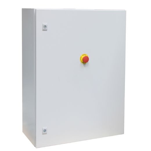 ELMAG TS Kit bis 87 kVA = 125A, zur automatischen Spannungsumschaltung bei Netzausfall, Schaltschrank zur Wandmontage, 53620