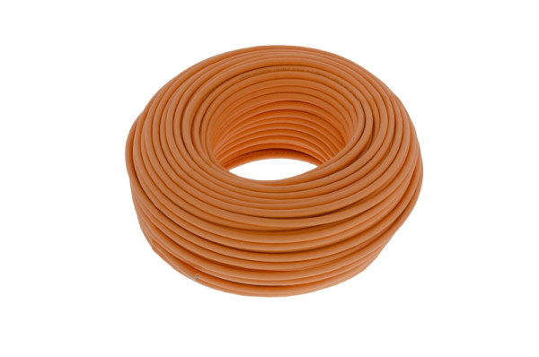 Jetrics jetcat-7A-B2ca/100 Netzwerkkabel Cat7A S/FTP B2ca 4x2xAWG22, 1200MHz, orange 100m Ring, 218655