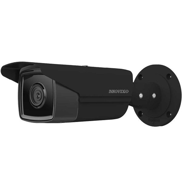 INKOVIDEO V-820-MB 4K 8 MP Netzwerk PoE Überwachungskamera (schwarz), i820mb