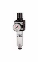 Produktbild von Riegler Filterregler mit Polycarbonatbehälter und Manometer, 100475 Riegler Filterregler mit Polycarbonatbehälter und Manometer, 100475